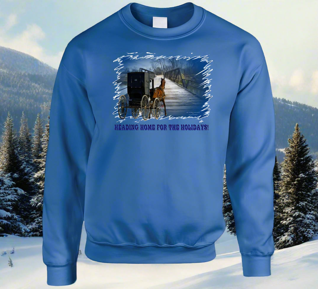 Home For the Holidays T-Shirts and Sweatshirt collection - Smiling Wombat