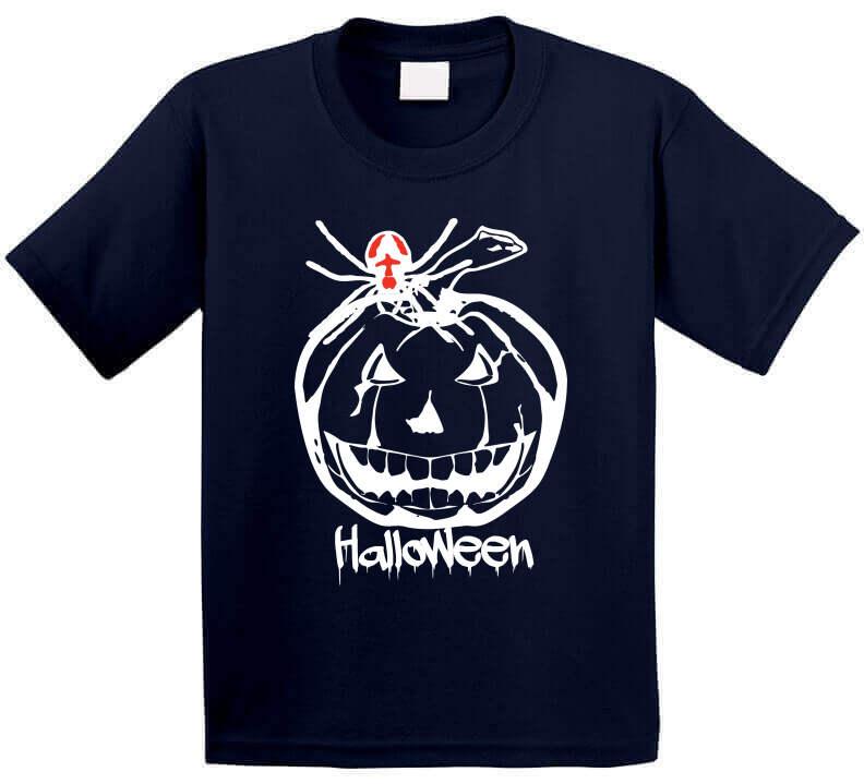 Scary Pumpkin Carving - Smiling Wombat "Scary Pumpkin" T-Shirt - Smiling Wombat