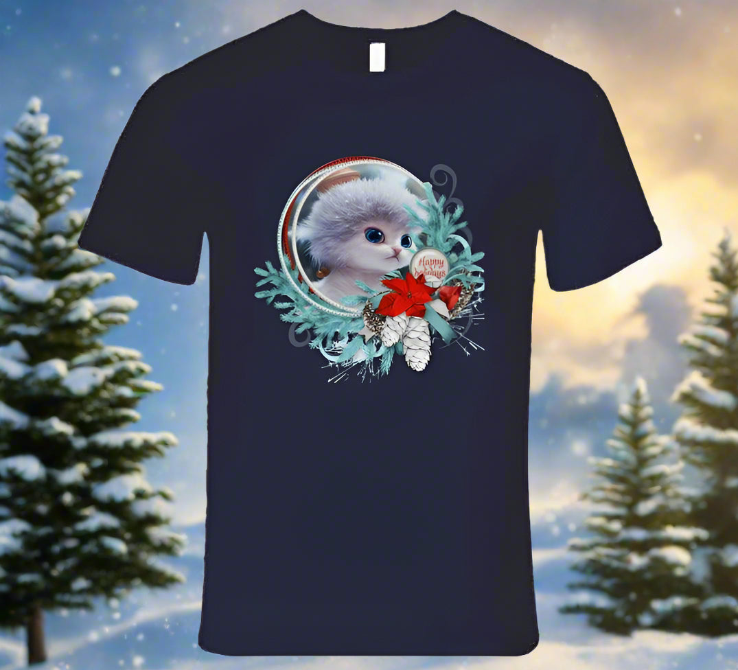 Happy Holiday Cat T-Shirt and Sweatshirt Collection - Shopify