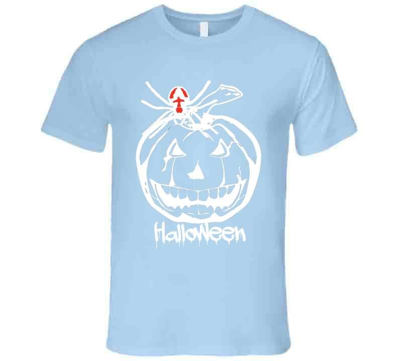 Scary Pumpkin Carving - Smiling Wombat "Scary Pumpkin" T-Shirt - Smiling Wombat