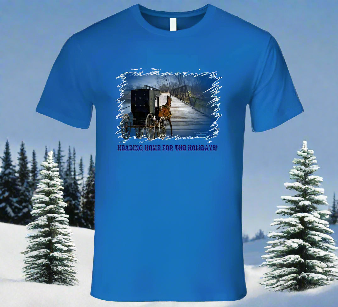 Home For the Holidays T-Shirts and Sweatshirt collection - Smiling Wombat