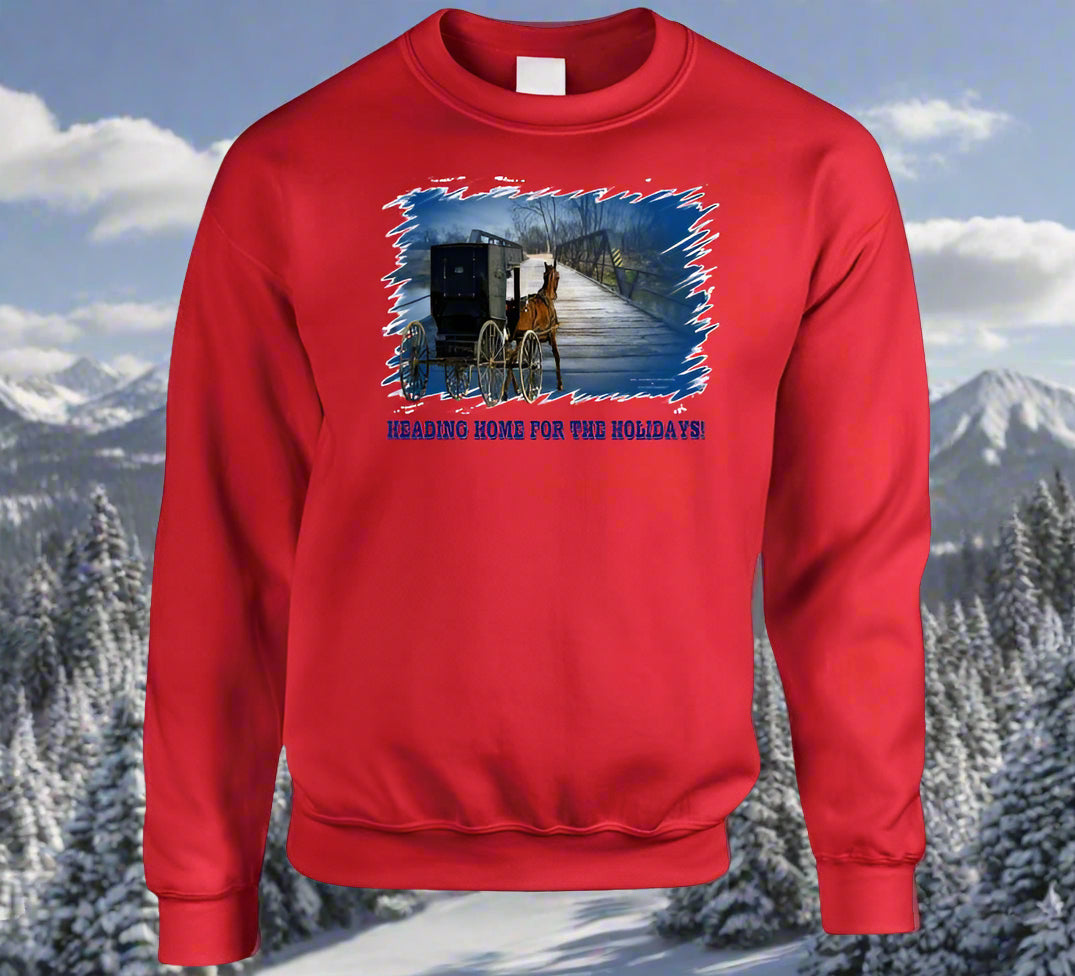 Home For the Holidays T-Shirts and Sweatshirt collection - Smiling Wombat