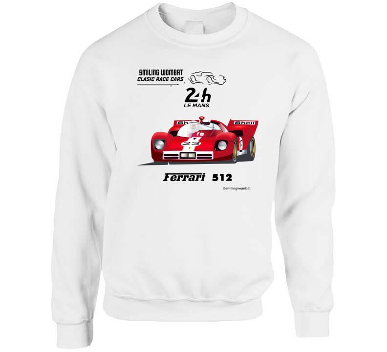 1970 Ferrari 512s - Powerful and Beautiful Le Mans Racer - Smiling Wombat