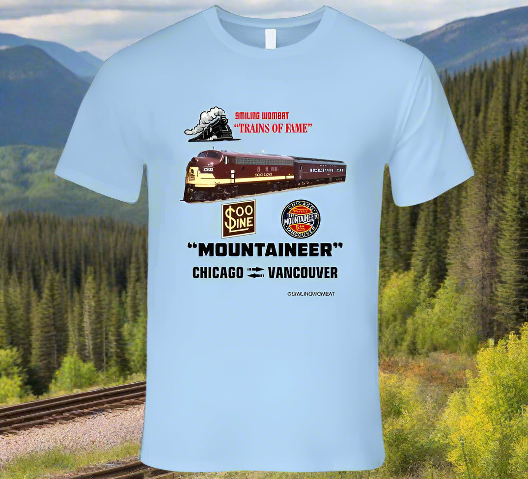 Soo Line Railroad "Mountaineer" T-Shirt - Shopify