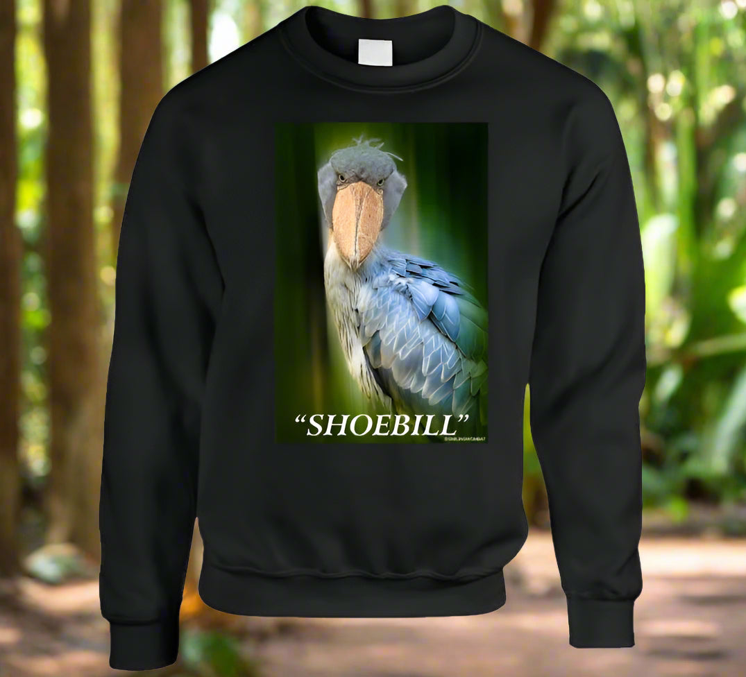 Shoebill Fantastic African Bird - Shirt Collection - Smiling Wombat