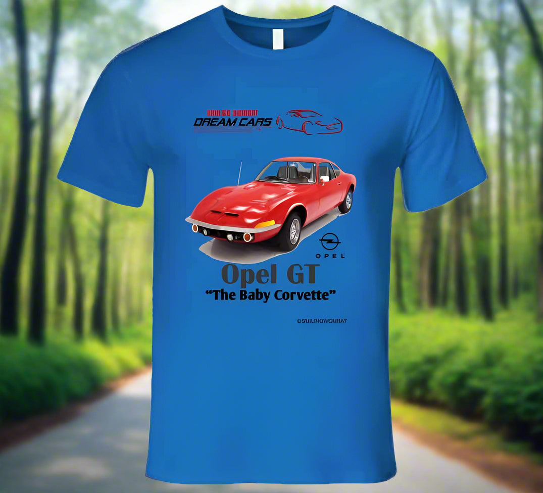 Opel GT "Baby Corvette" T Shirt - Shopify