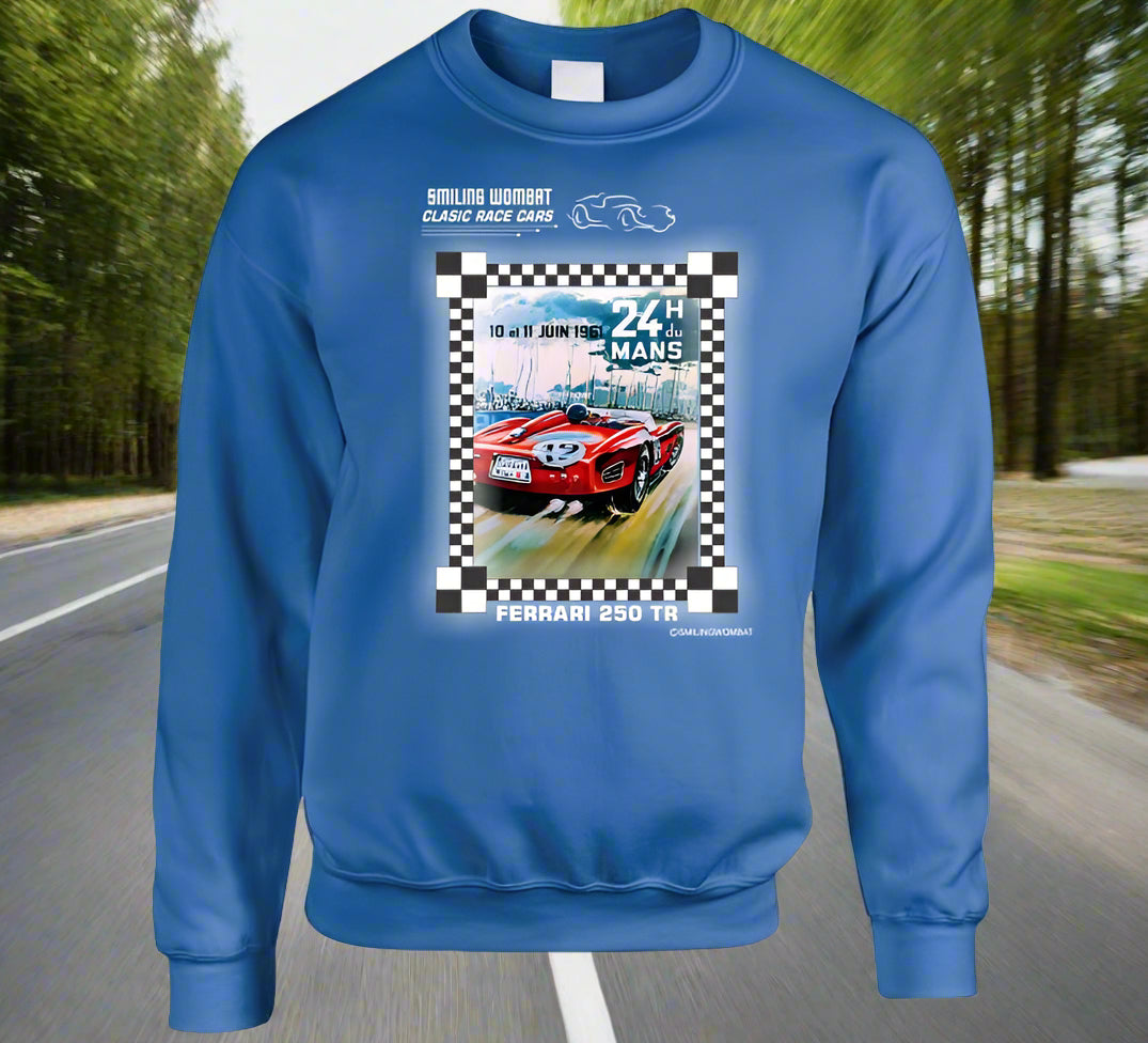 Ferrari Testarosa - 1961 Le Mans - Shirt Collection - Smiling Wombat