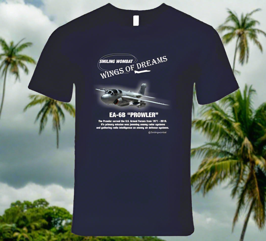 EA 6B Prowler - Black/Navy T-Shirt - Shopify