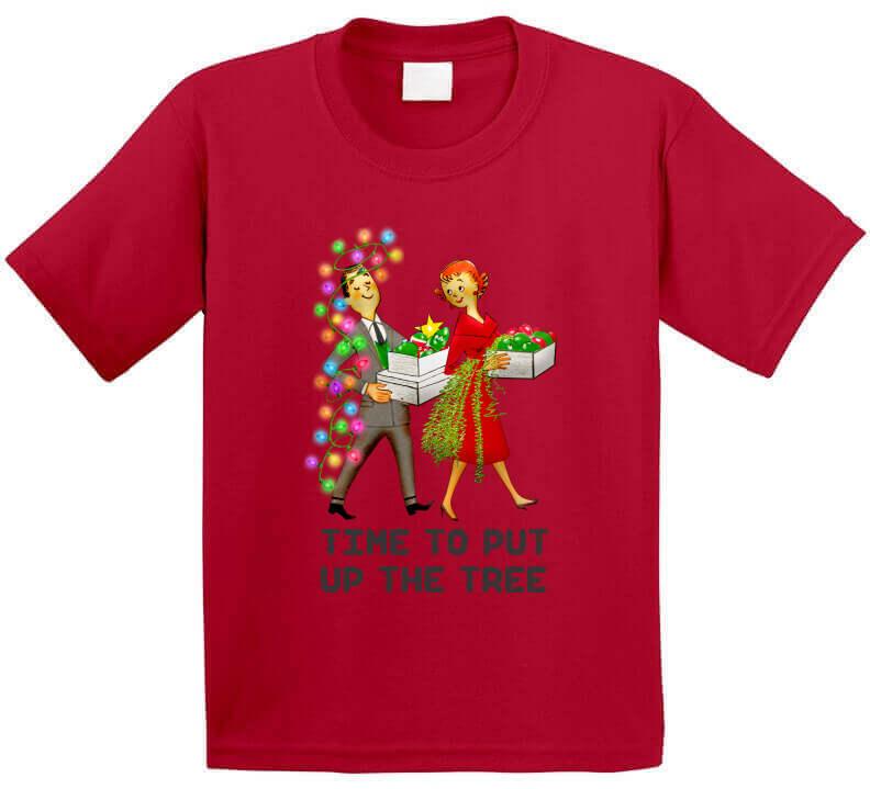Christmas Tree Lights - for the Family Christmas Tree T-Shirt - Shopify