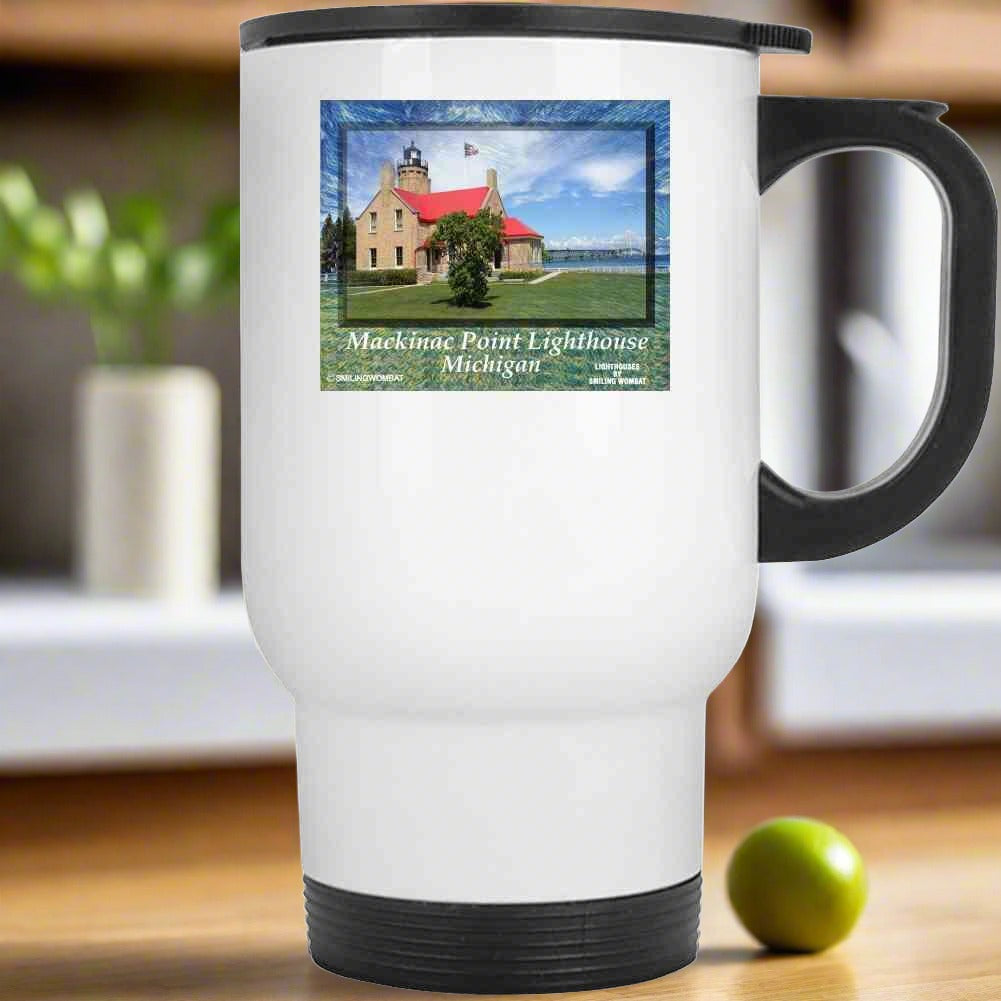 Mackinac Island Lighthouse Mug Collection - Smiling Wombat