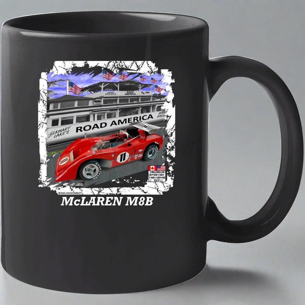 McLaren M8B Can Am Race Car - Mug Collection - Smiling Wombat