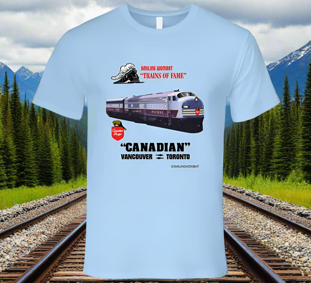 CP Rail The "Canadian" T-Shirt - Smiling Wombat