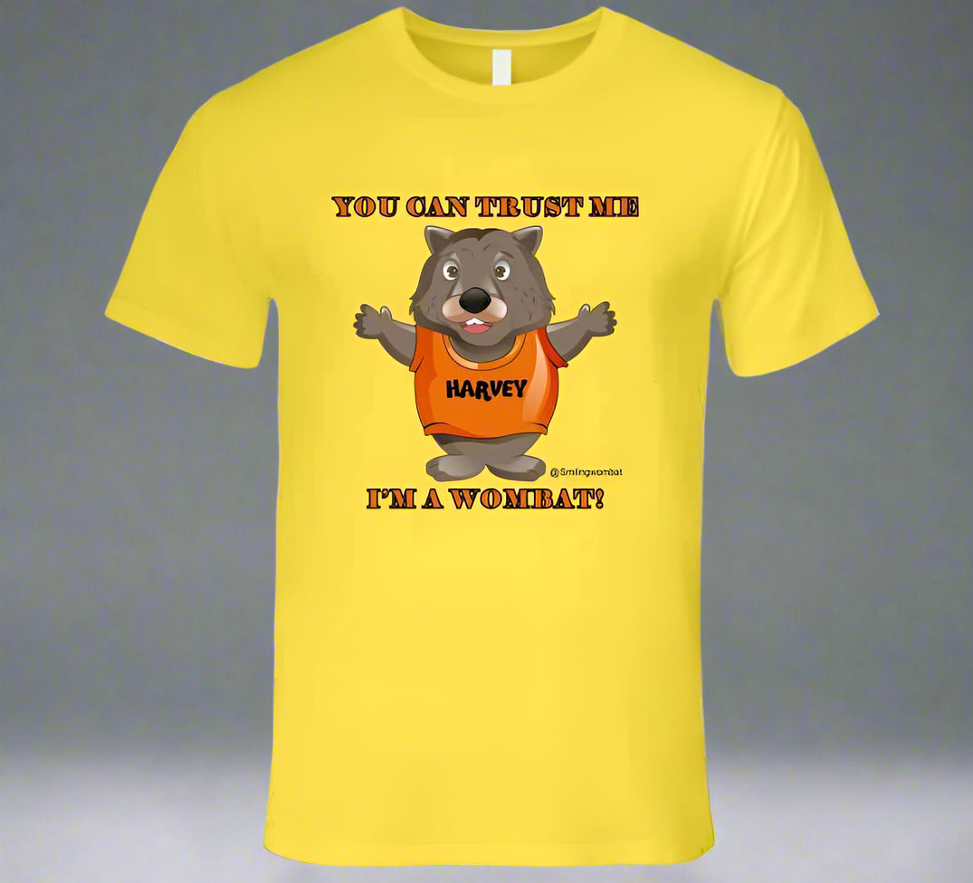 World Wombat Day - You Can Trust a Wombat! T-Shirt - Smiling Wombat