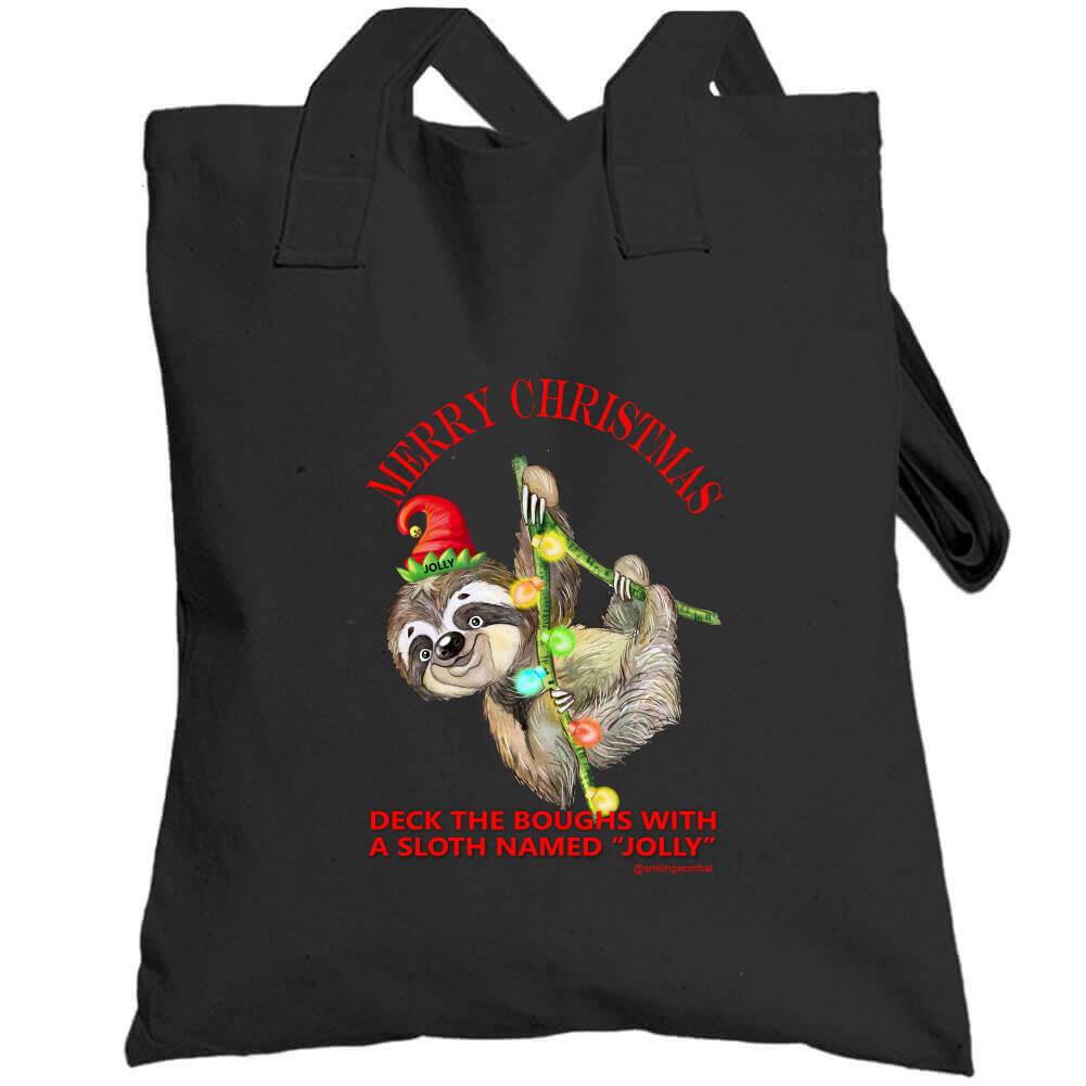 Deck the Halls - T-Shirt - Smiling Wombat