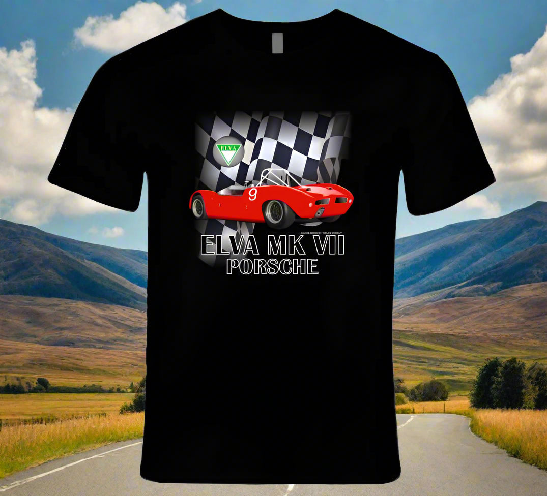 Elva Mk 7/Porsche T-Shirt and Sweatshirt Collection - Smiling Wombat
