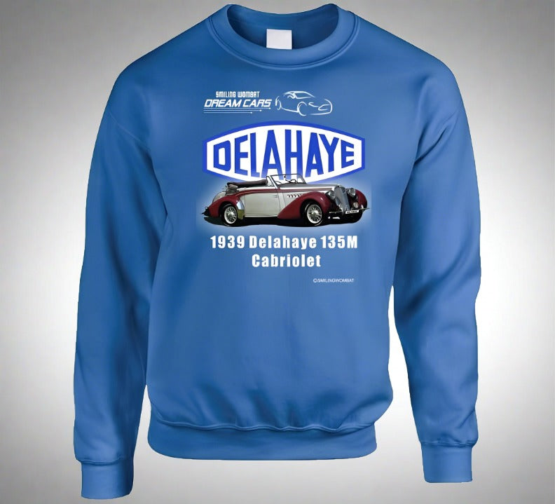 1939 Delahaye 139M - Classic Car Shirt Collection - Smiling Wombat