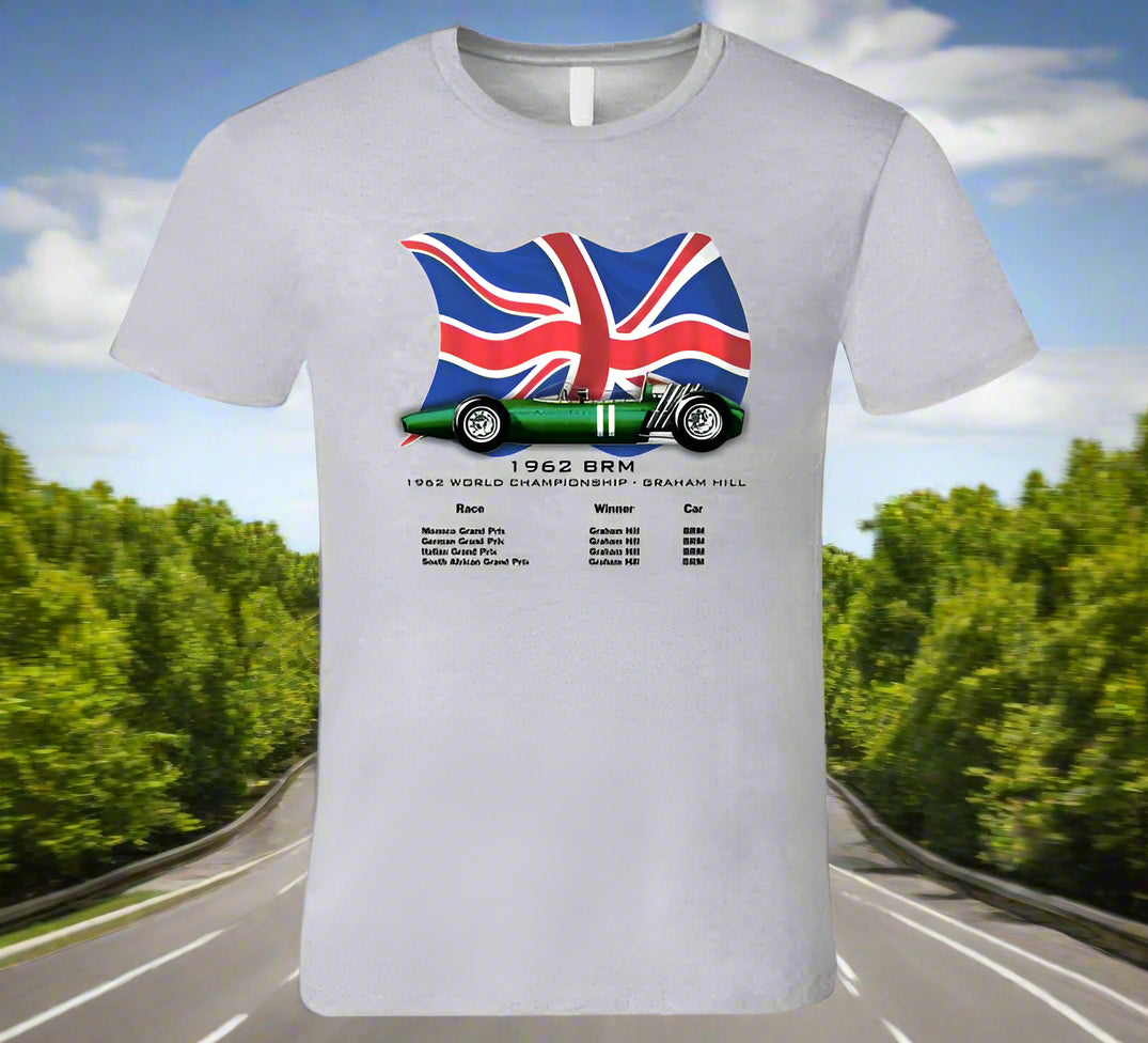 Formula One BRM 1962 T-Shirt - Smiling Wombat