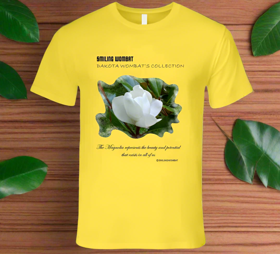 Beautiful Magnolia Flower - Premium T-Shirt - Shopify