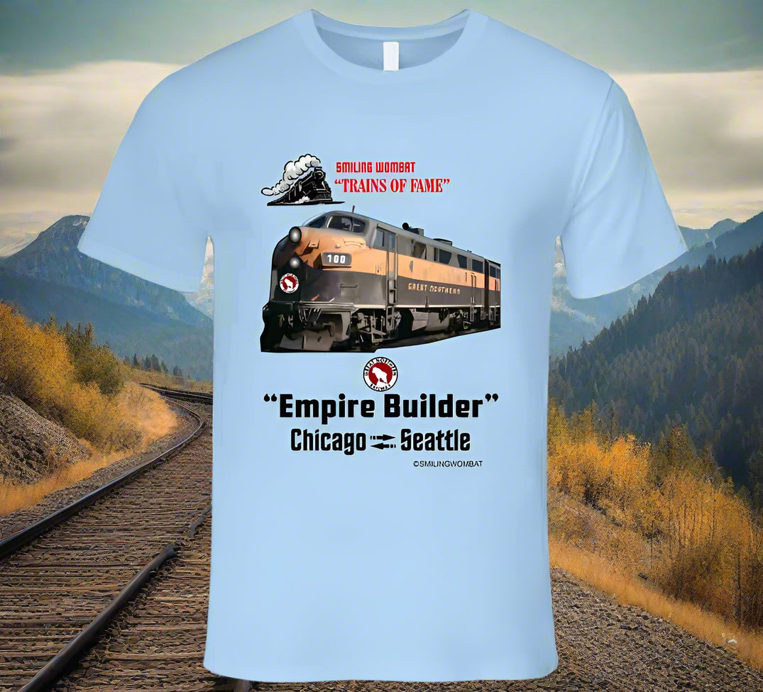 Great Northern Railroad Empire Builder T-Shirt - Shopify