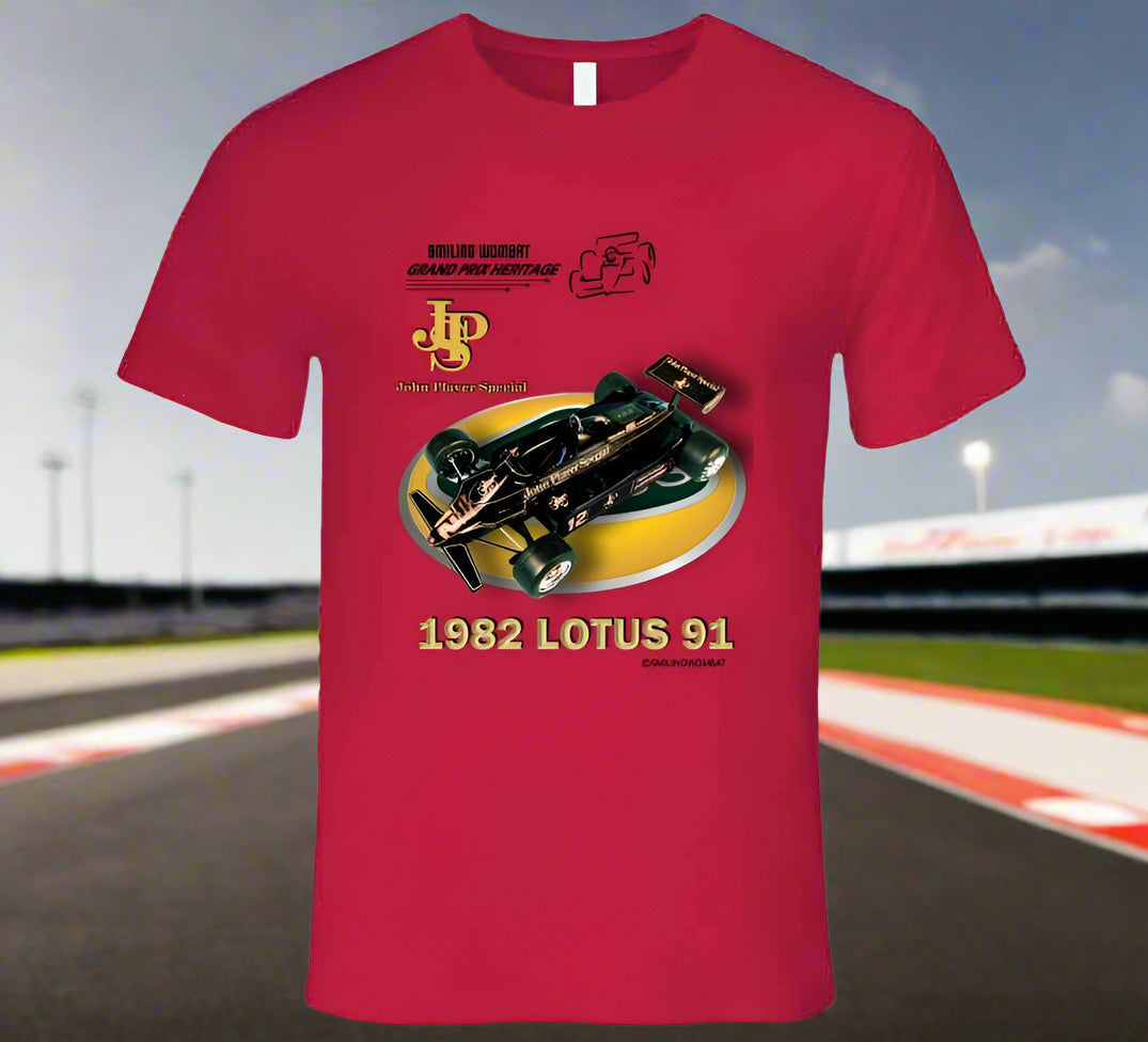Lotus 91 JPS Special - Shirts, Sweats, Hoodies - Smiling Wombat