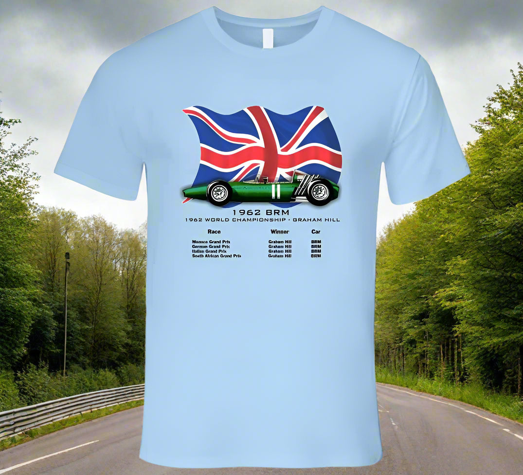 Formula One BRM 1962 T-Shirt - Smiling Wombat