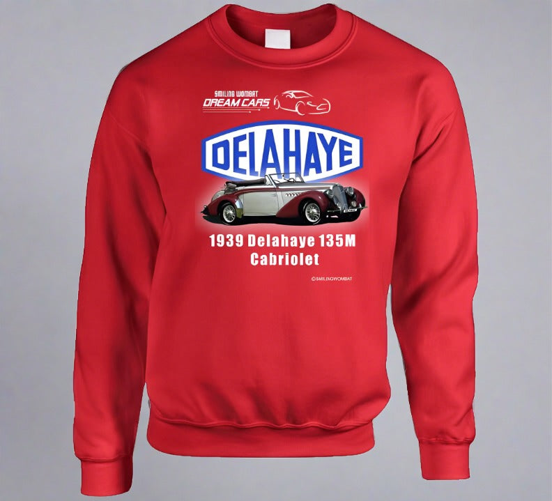 1939 Delahaye 139M - Classic Car Shirt Collection - Smiling Wombat