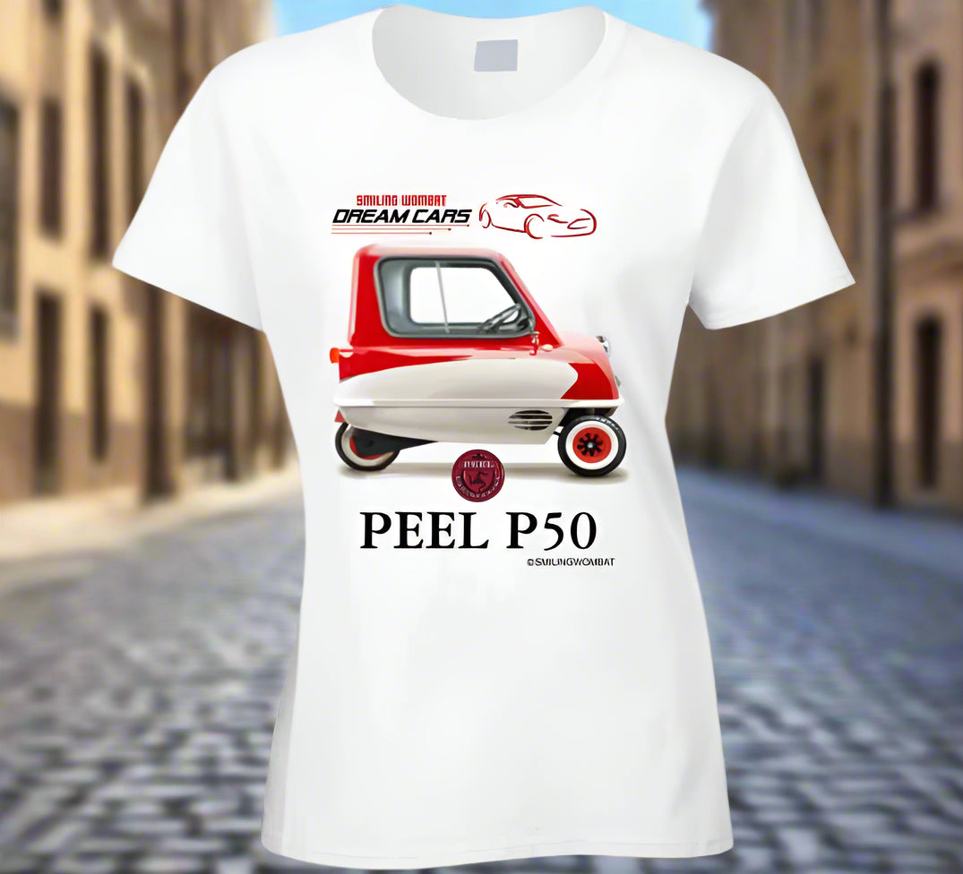 The Peel P50 - T-Shirt - Smiling Wombat
