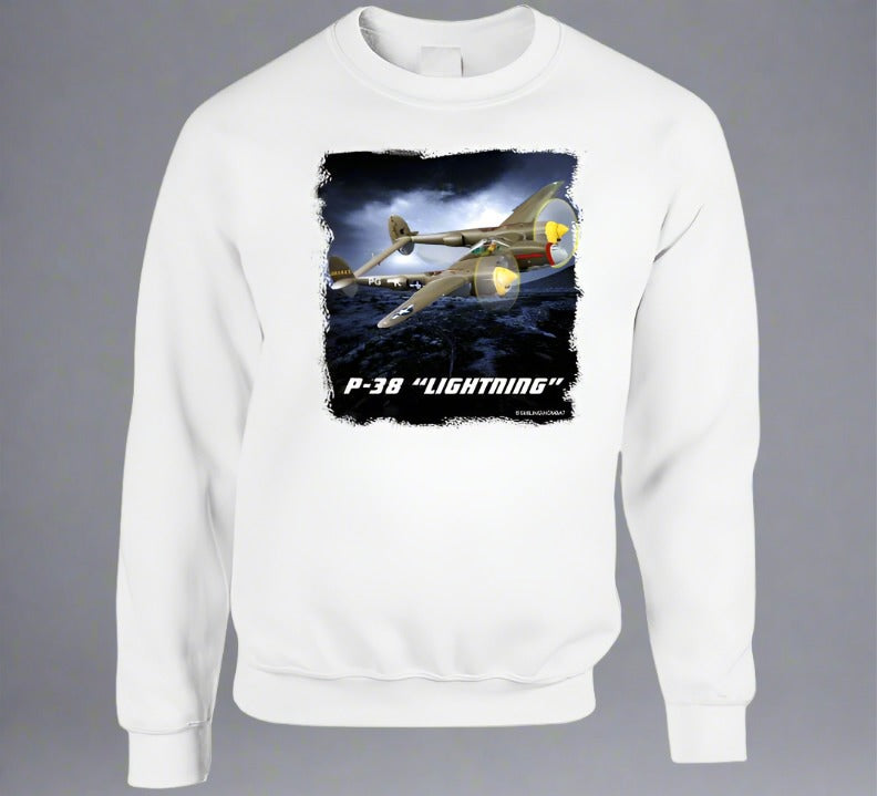 P38 Lightning Famous WW2 Fighter - Shirt Collection - Smiling Wombat