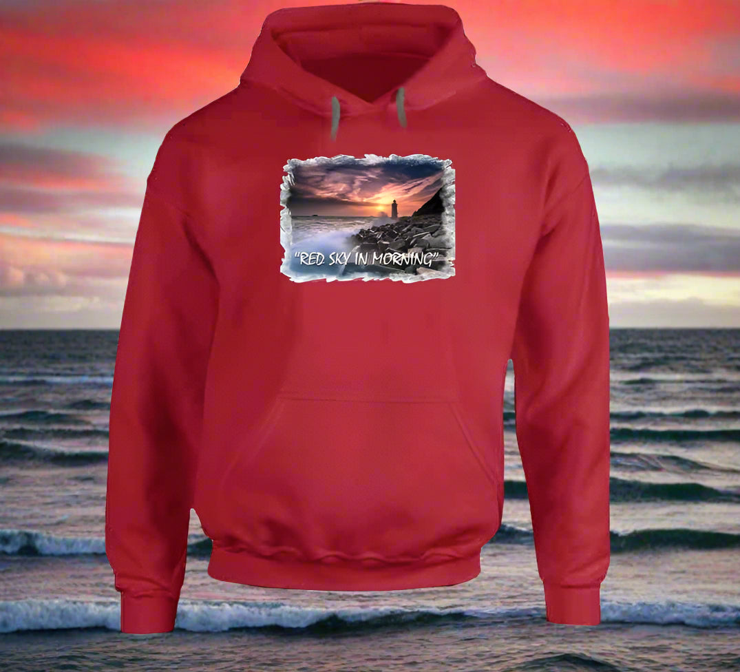Red Sky In Morning T-Shirt and Sweatshirt Collection - Shopify