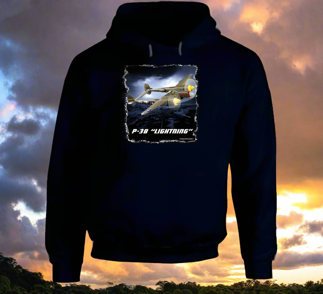 P38 Lightning Famous WW2 Fighter - Shirt Collection - Shopify