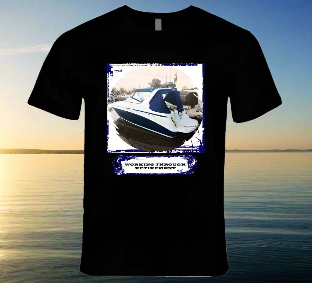 Chris Craft Boat - The Perfect Way to Spend Your Working Retirement - T Shirt Collection - Smiling Wombat