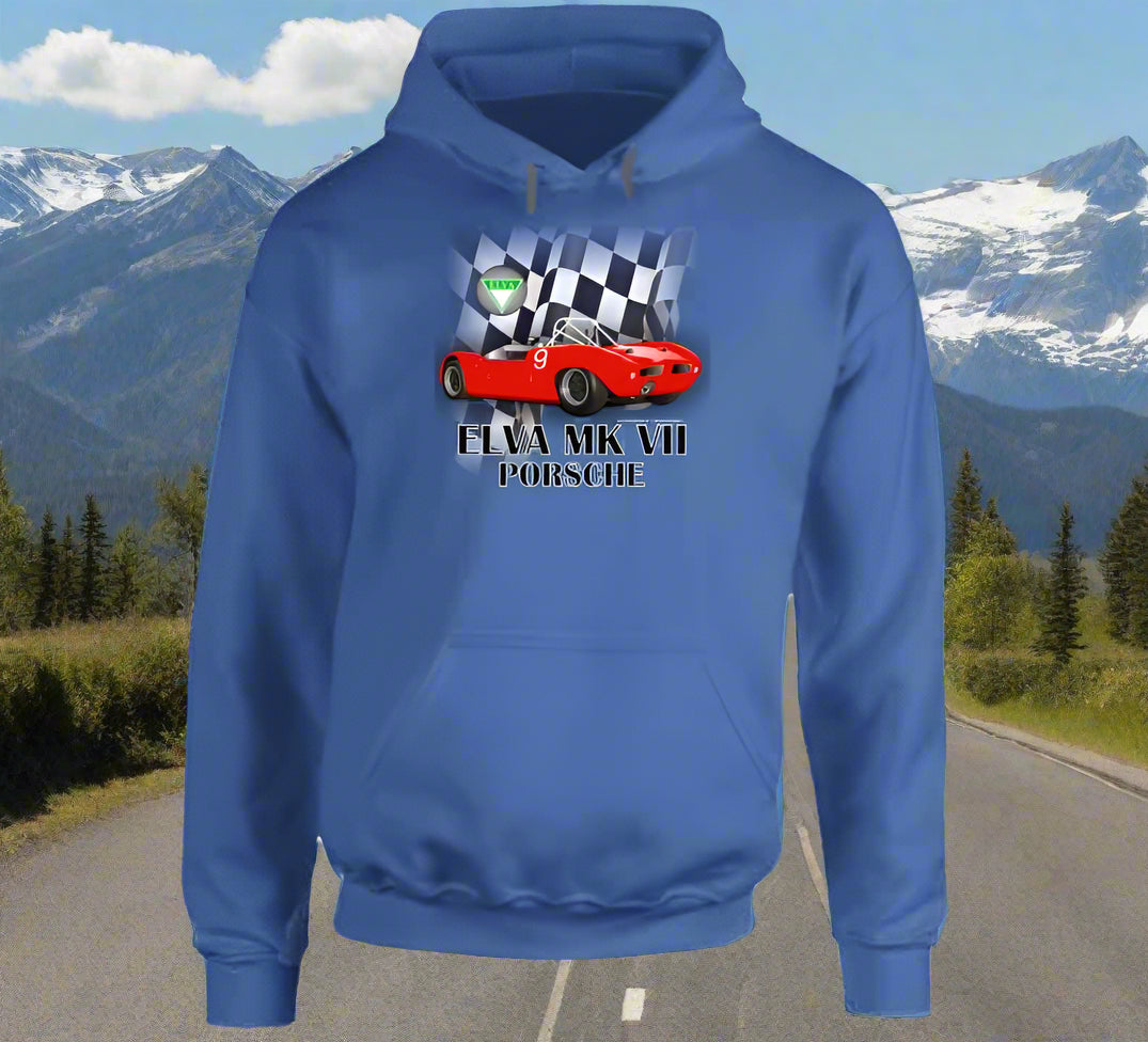 Elva Mk 7/Porsche T-Shirt and Sweatshirt Collection - Smiling Wombat