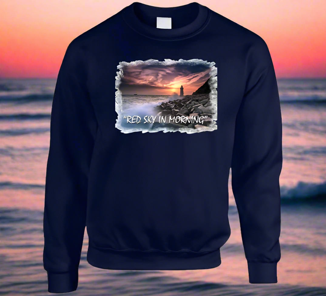 Red Sky In Morning T-Shirt and Sweatshirt Collection - Shopify