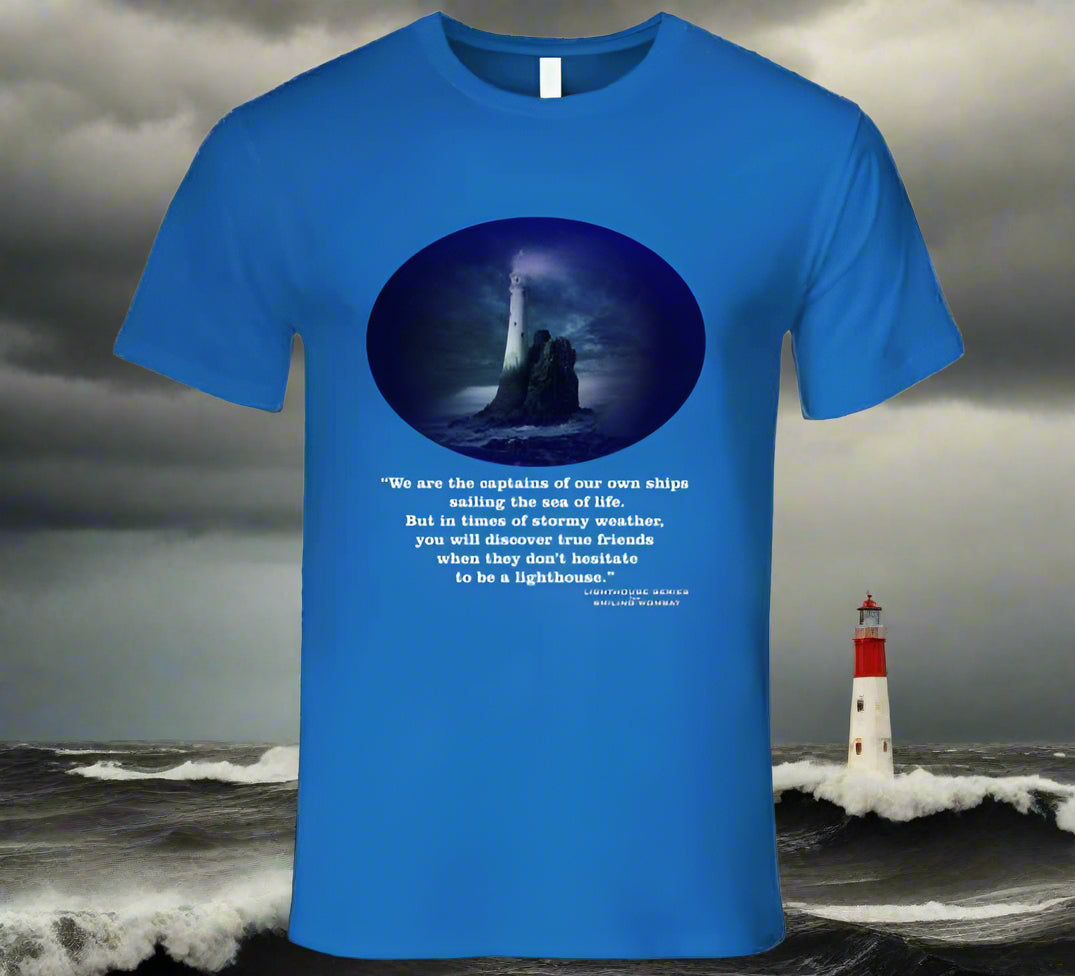 Lighthouse In Stormy Weather Shirt Collection - Shopify
