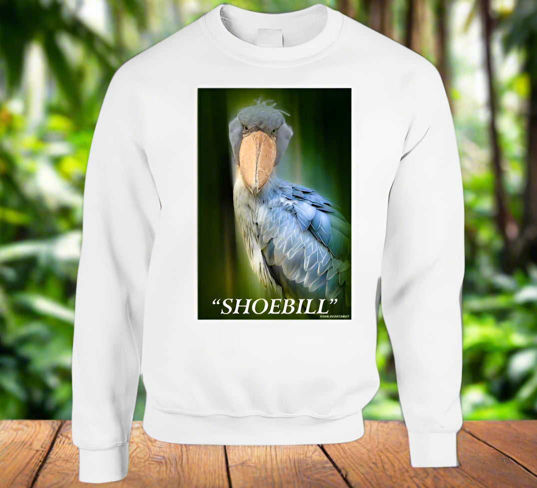 Shoebill Fantastic African Bird - Shirt Collection - Smiling Wombat