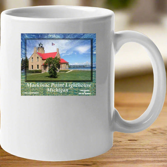 Mackinac Island Lighthouse Mug Collection - Shopify