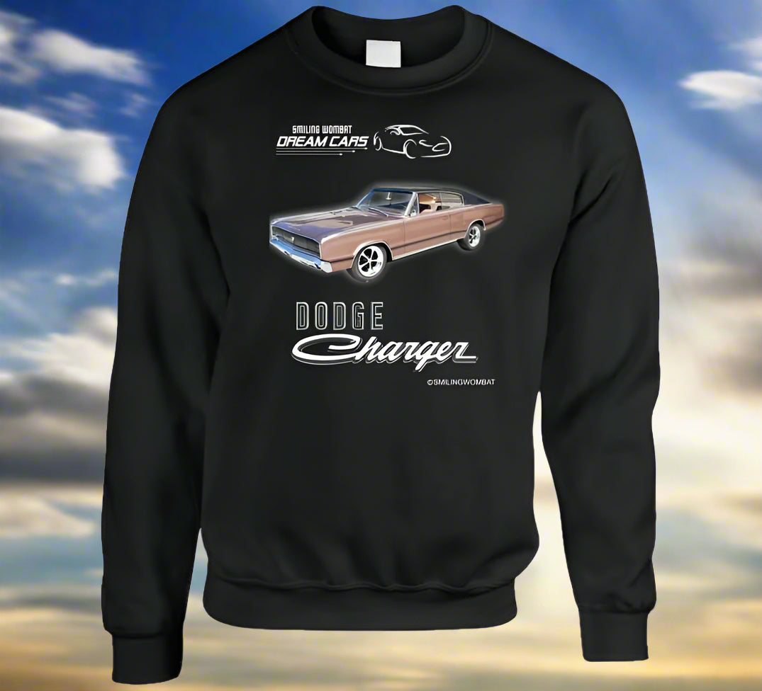 Muscle cars Dodge Charger - American Muscle - Smiling Wombat