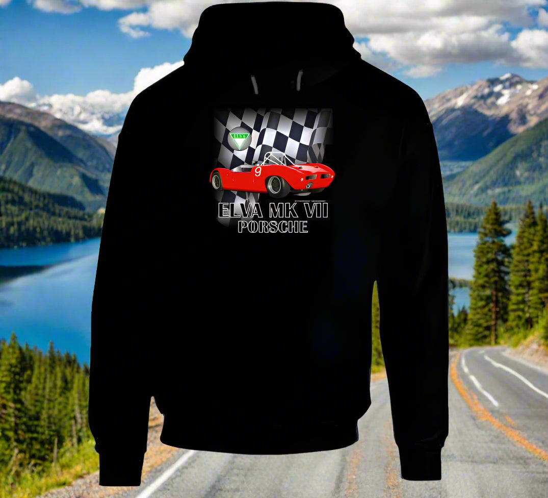 Elva Mk 7/Porsche T-Shirt and Sweatshirt Collection - Smiling Wombat