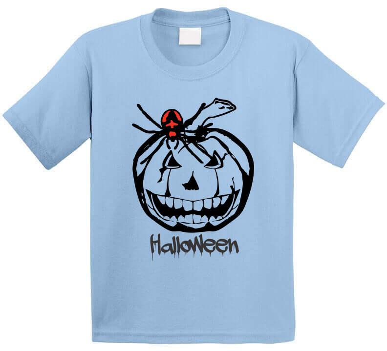 Scary Pumpkin Carving - Smiling Wombat "Scary Pumpkin" Halloween T-Shirt - Smiling Wombat