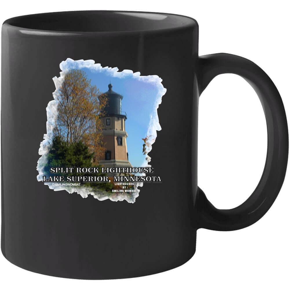 Split Rock Scenic Historic Lighthouse - Mug Collection - Smiling Wombat