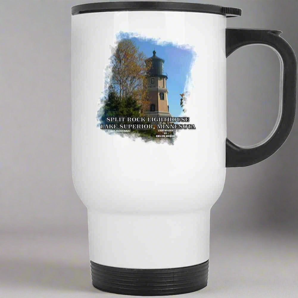 Split Rock Scenic Historic Lighthouse - Mug Collection - Smiling Wombat