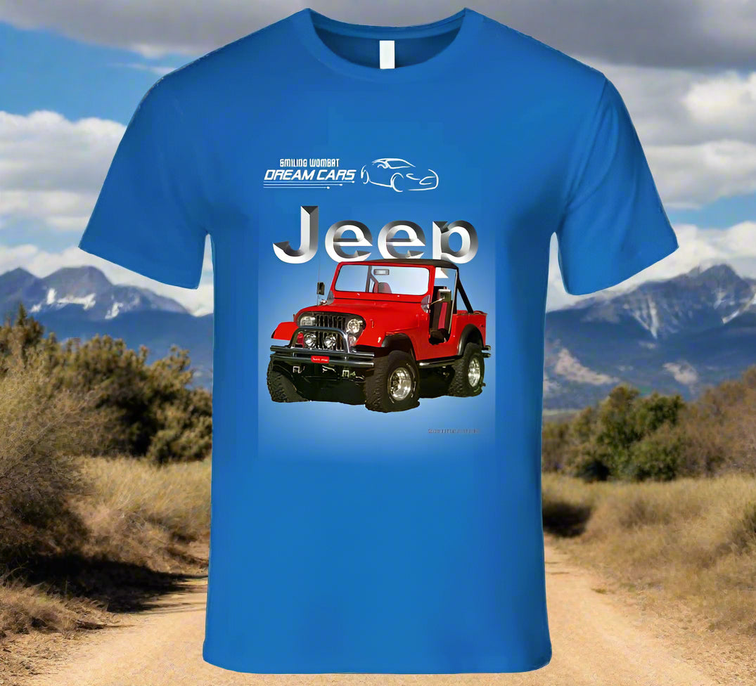 Jeep Wrangler "America's Favorite Off Road Toy" Shirts - Smiling Wombat