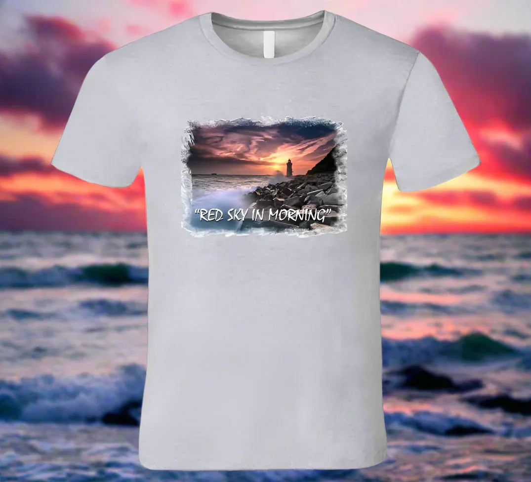 Red Sky In Morning T-Shirt and Sweatshirt Collection - Shopify