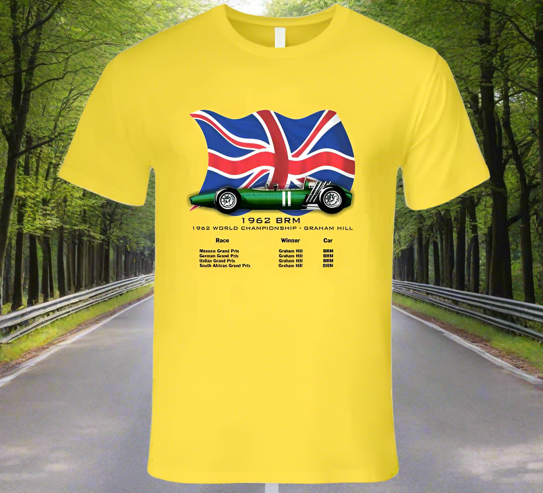 Formula One BRM 1962 T-Shirt - Smiling Wombat
