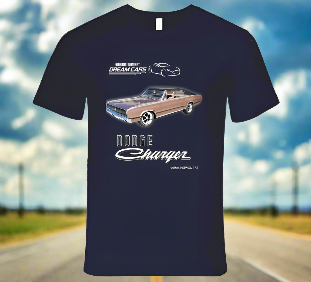 Muscle cars Dodge Charger - American Muscle - Smiling Wombat