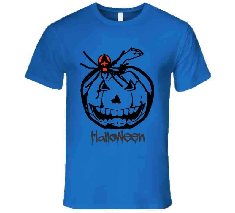 Scary Pumpkin Carving - Smiling Wombat "Scary Pumpkin" Halloween T-Shirt - Smiling Wombat