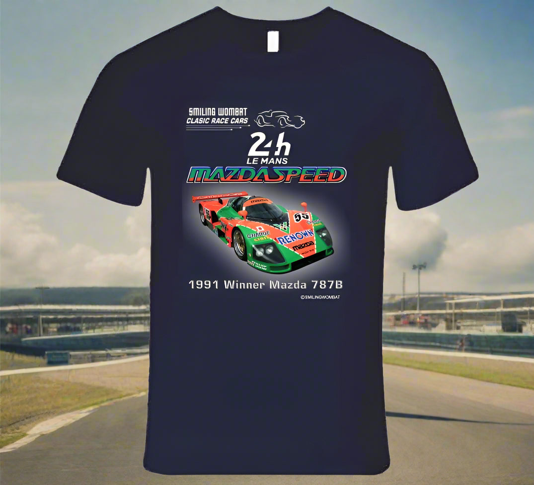 Mazda 787B - MazdaSpeed - - T's and Sweats - Smiling Wombat