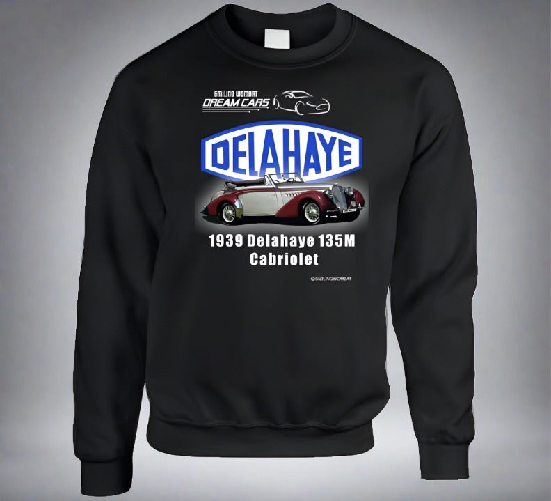 1939 Delahaye 139M - Classic Car Shirt Collection - Smiling Wombat