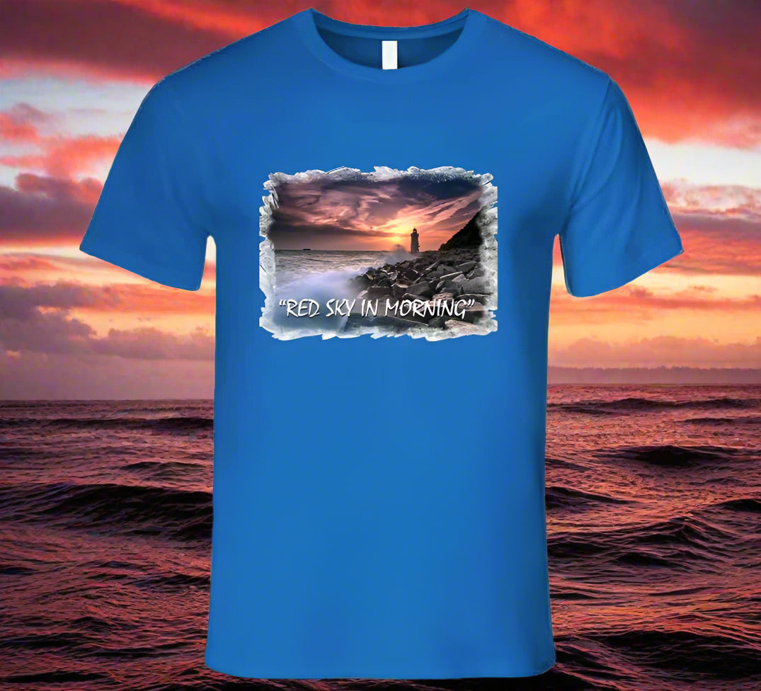Red Sky In Morning T-Shirt and Sweatshirt Collection - Shopify