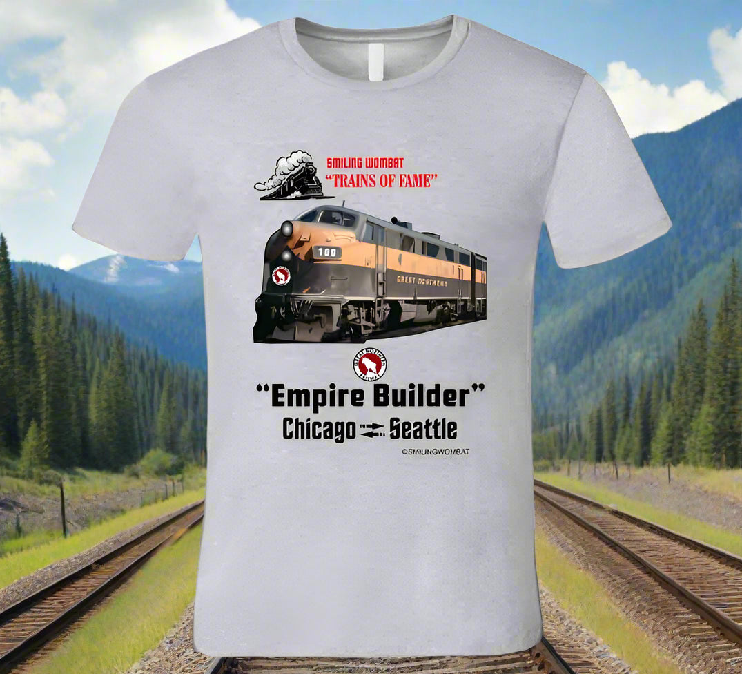 Great Northern Railroad Empire Builder T-Shirt - Shopify